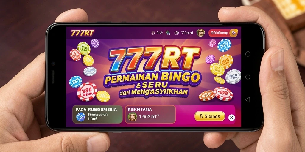 Tampilan gameplay Bingo yang seru dan menarik di 777RT.
