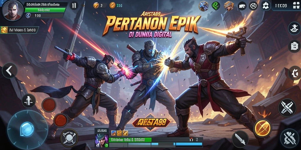 Tampilan menarik dari pertarungan intens di ARISTA88.