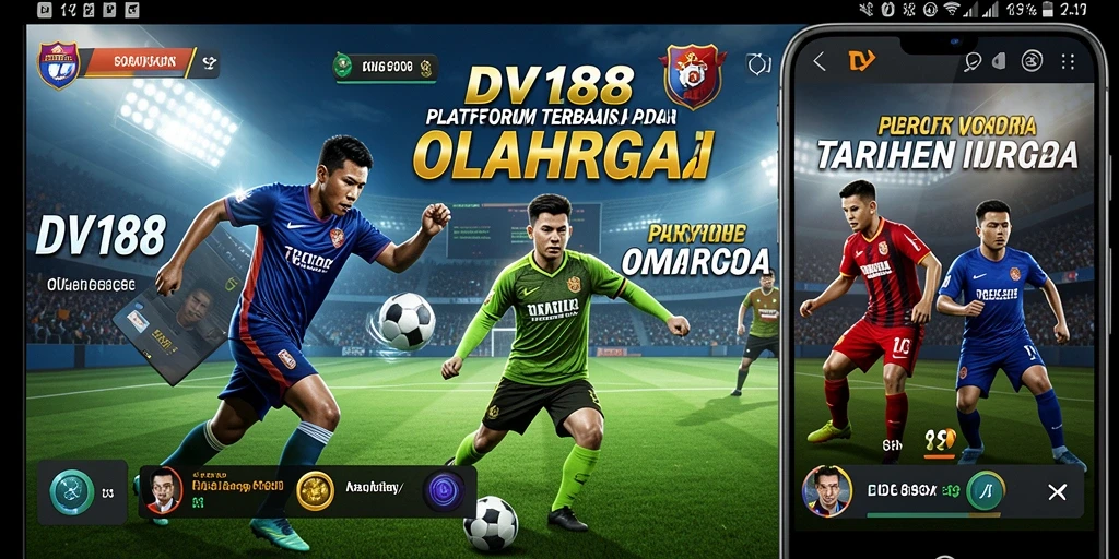 Tampilan gameplay yang menarik dalam aplikasi Sportsbook DV188.