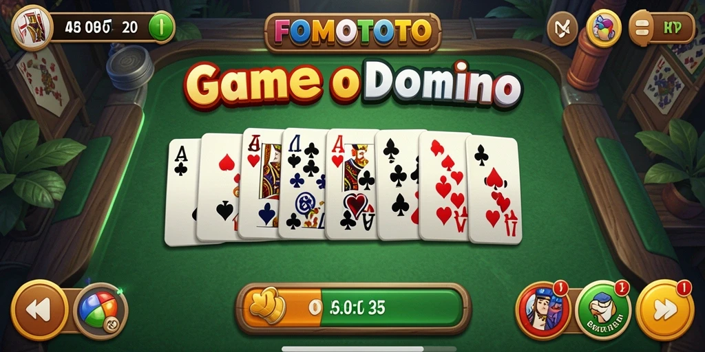 Gameplay FOMOTOTO yang seru dan interaktif dengan pemain lain.