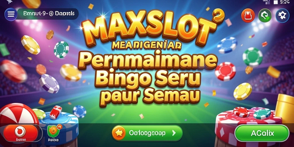 Screenshot gameplay <strong>MAXSLOT</strong> menampilkan suasana Bingo yang seru.