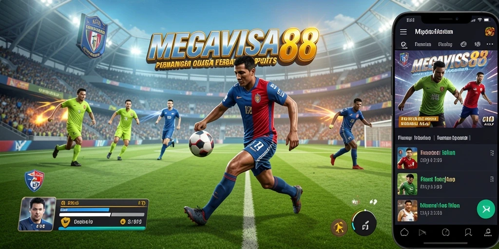 Gameplay menarik dari MEGAVISA88 yang menampilkan aksi olahraga seru.