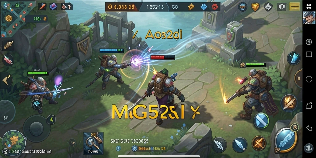 Tampilan permainan MG525 dengan aksi strategi yang mendebarkan.