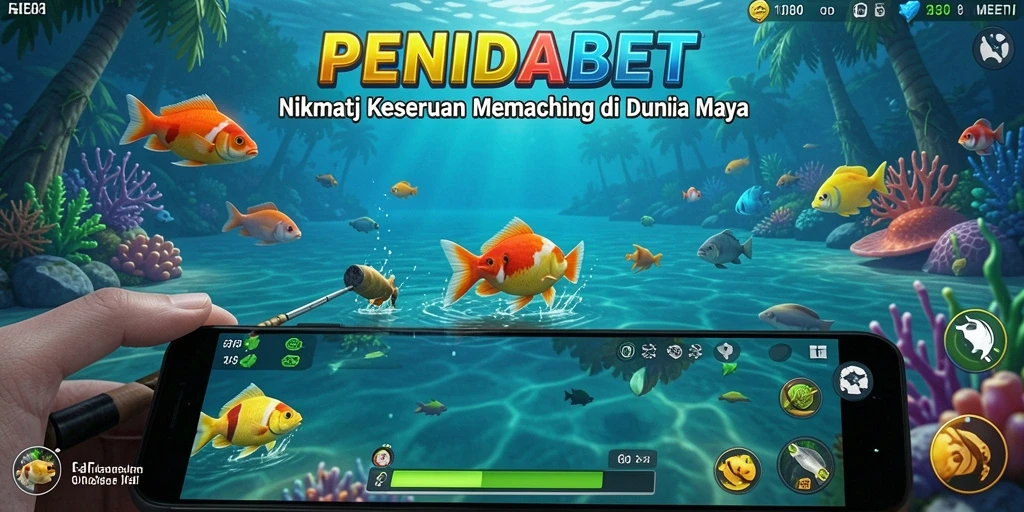 Screenshot PENIDABET menampilkan gameplay memancing yang seru dan mengasyikkan.