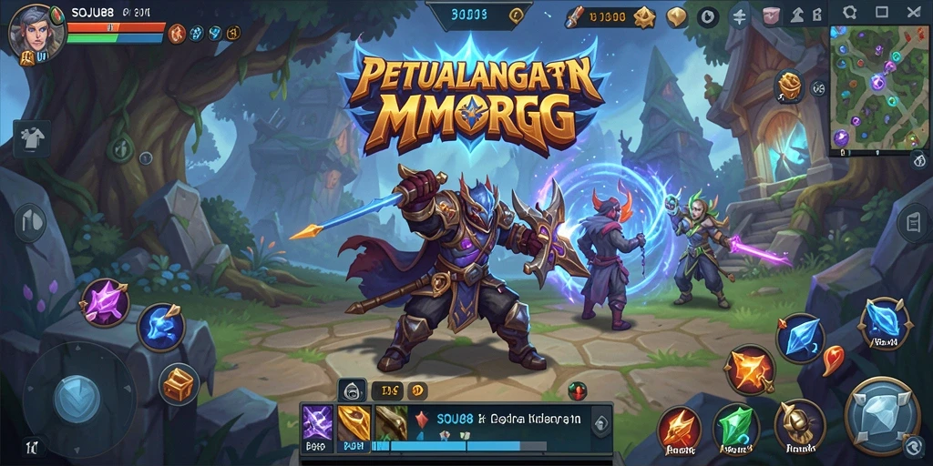 Tampilan menarik dari gameplay SOJU88 yang penuh aksi dan petualangan.